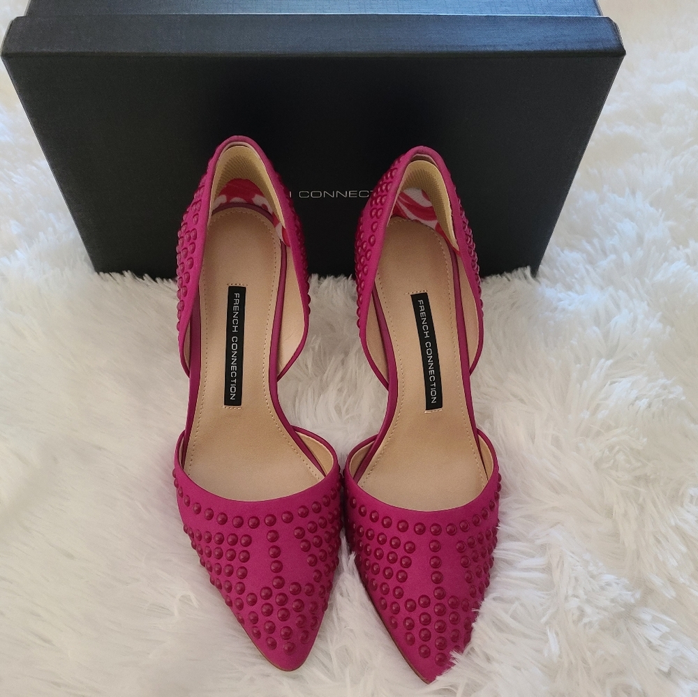 French Connection Maggie Studded heels